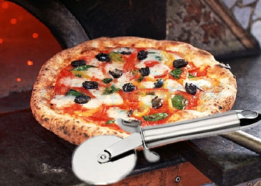 Herramientas redondas de la cocina del acero inoxidable del cortador de la pizza del acero inoxidable de los pasteles de la función multi