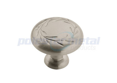 1 1/4" Cabinet Handles And Knobs Gilded Bronze Zinc Alloy Mushroom Cabinet Knobs