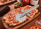 Herramienta plástica 154g del cuchillo de la pizza del acero inoxidable de la rueda del cortador de la pizza del artículos de cocina
