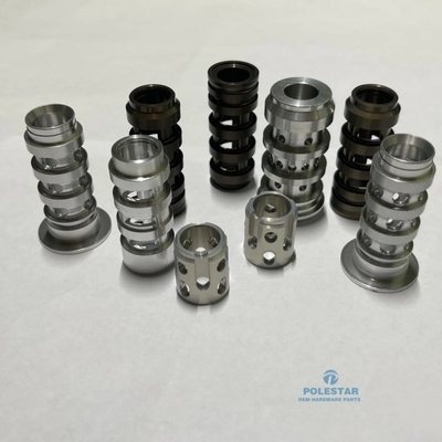 Componentes de control de fluidos de válvula hidráulica de acero mecanizado por CNC 40Cr 42CrMo 20CrMnTi SUJ2