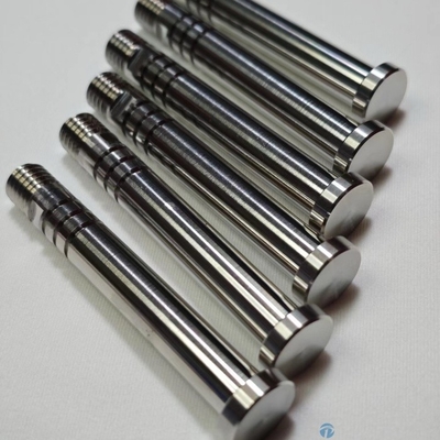 SKD61 Componentes mecanizados de precisión Ejector de moldes accesorios Pin CNC Componentes de torneado de acero