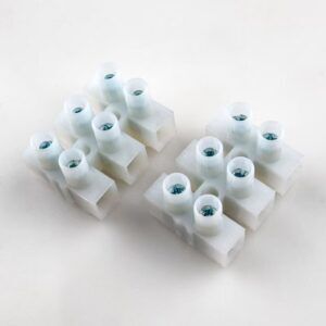 Bloque de terminales universal fiable con tornillo, cobre estañado, tornillos niquelados